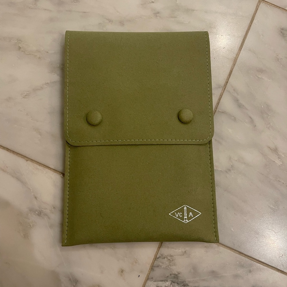Van Cleef necklace holder and case